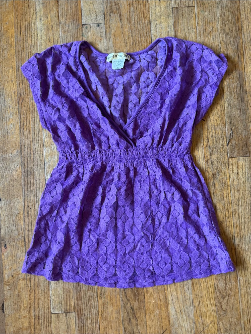 Eyeshadow Y2K lace top